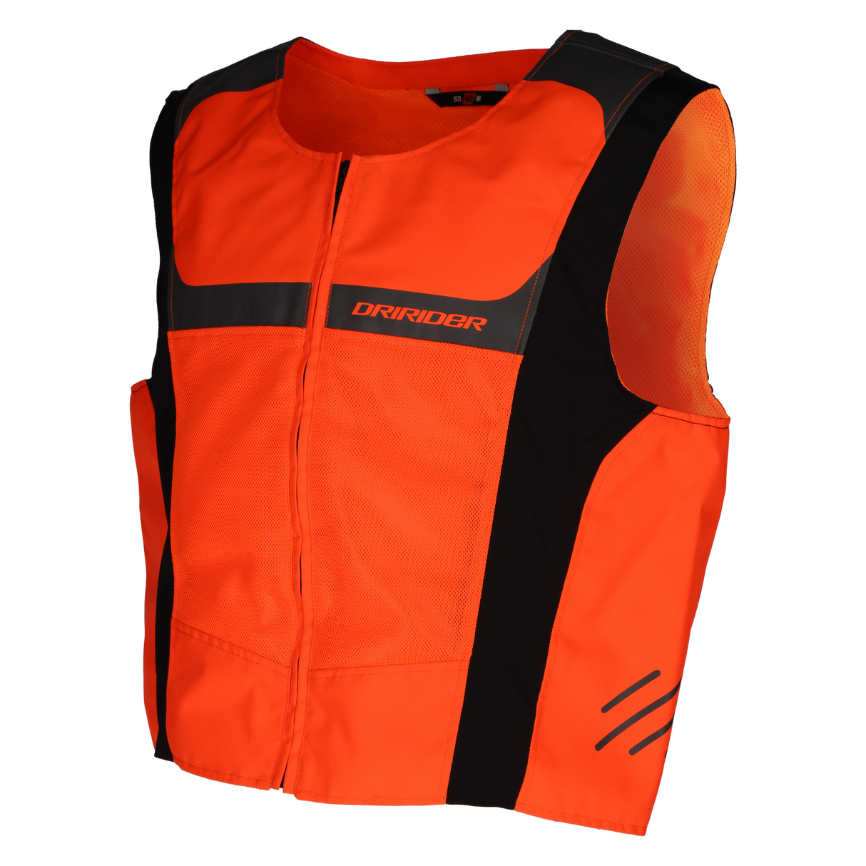 DriRider Hi-Vis Fluro Orange Mesh Vest