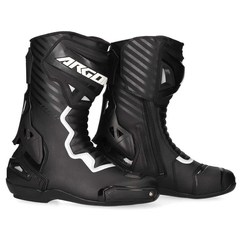 Argon Pursuit Black/White Boots