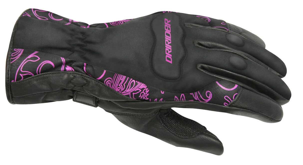 DriRider Vivid 2 Black/Pink Womens Gloves