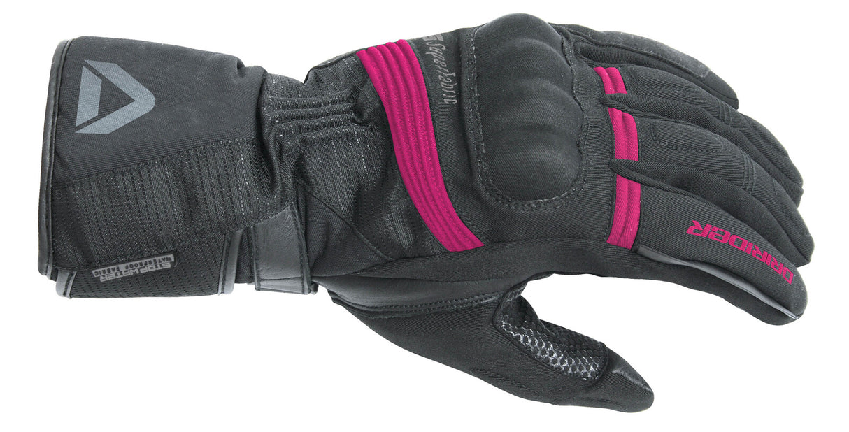 DriRider Adventure 2 Black/Pink Womens Gloves