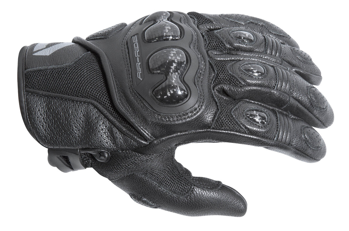 DriRider Air-Ride 2 Short Cuff Black/Black Gloves [Size:6XL] [INTERNAL]