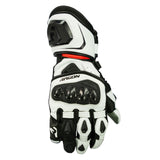 Argon Mission White/Red Gloves