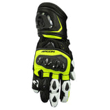 Argon Mission Black/White/Yellow Gloves