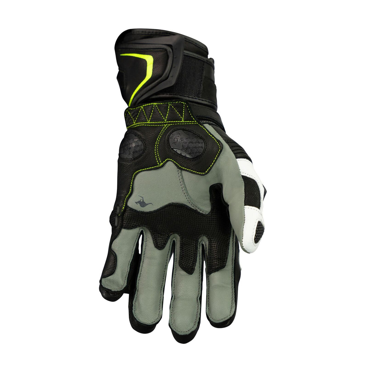 Argon Mission Black/White/Yellow Gloves