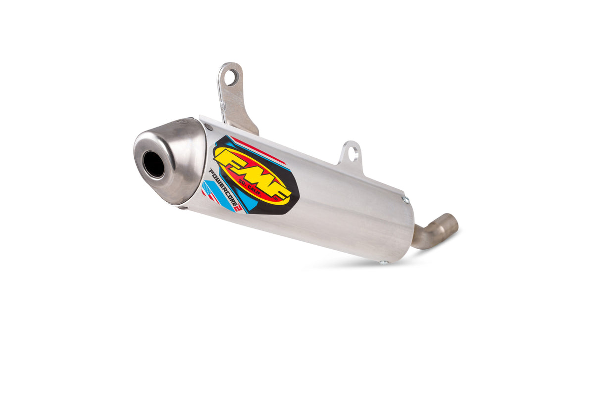 FMF Racing Powercore 2 Aluminum Muffler w/Stainless End Cap for Yamaha YZ250 02-24