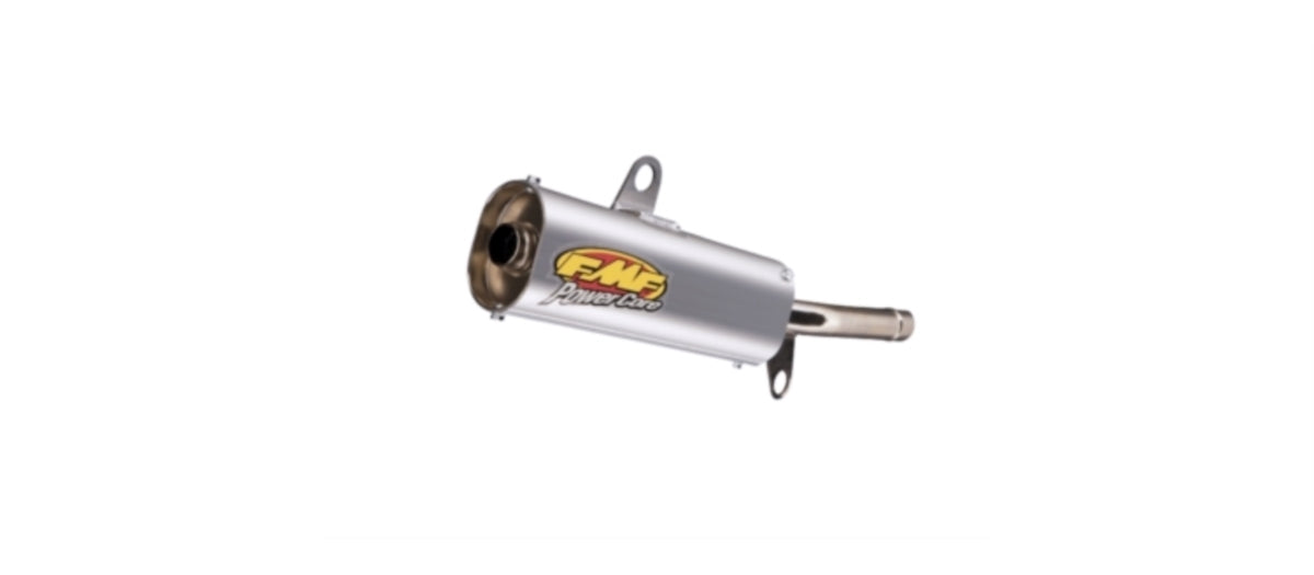 FMF Racing Powercore 2 Aluminum Muffler w/Stainless End Cap for Yamaha PW80 91-06