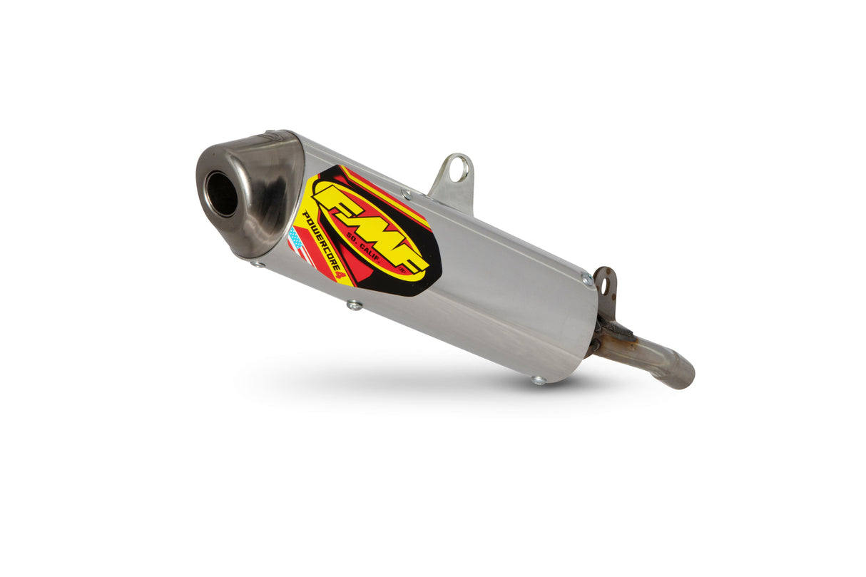 FMF Racing Powercore 4 Aluminum Slip-On Muffler w/Stainless End Cap for Honda CRF50F 04-24/XR50R 00-03