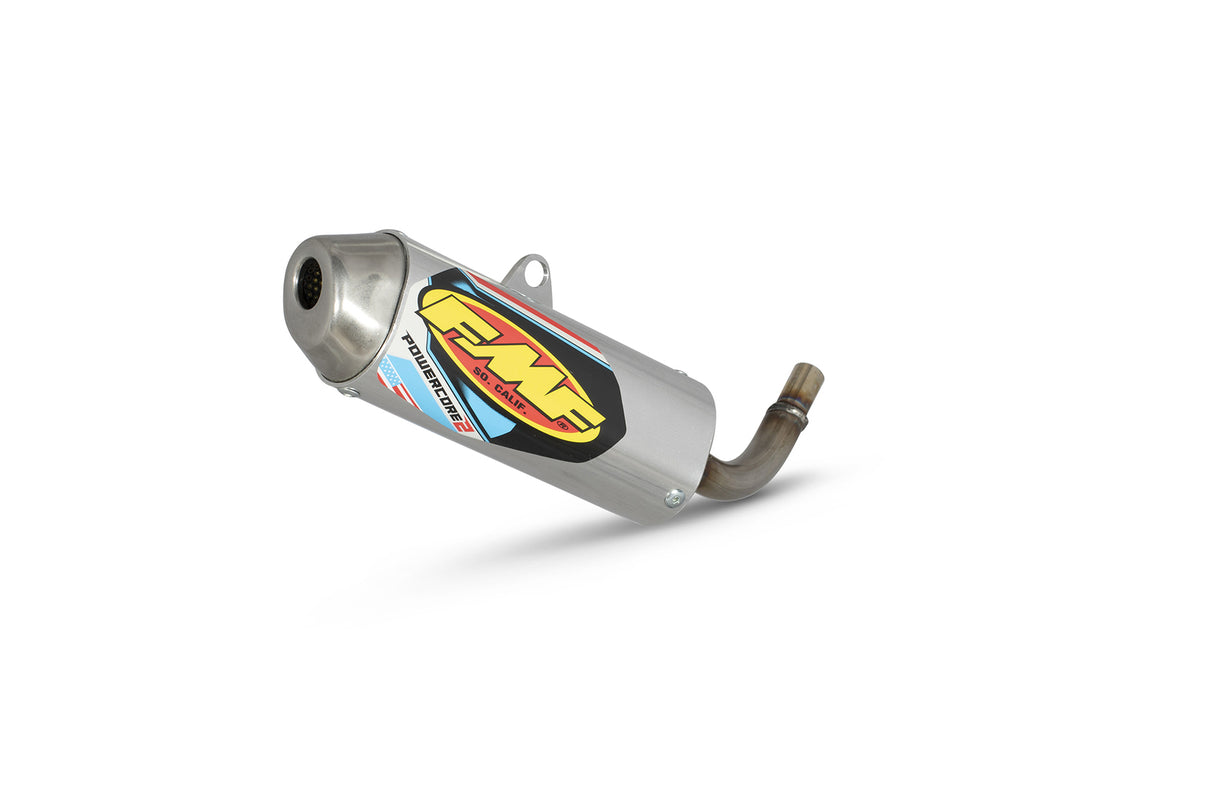 FMF Racing Powercore 2 Aluminum Muffler w/Stainless End Cap for Yamaha PW50 83-09 & 13-24