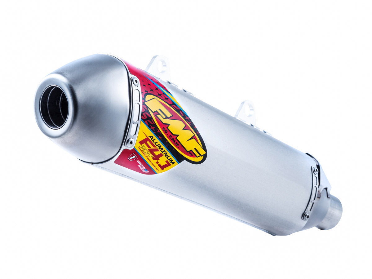 FMF Racing Factory 4.1 Aluminum Slip-On Muffler w/Stainless End Cap for KTM 350 EXC-F/500 EXC 12-16