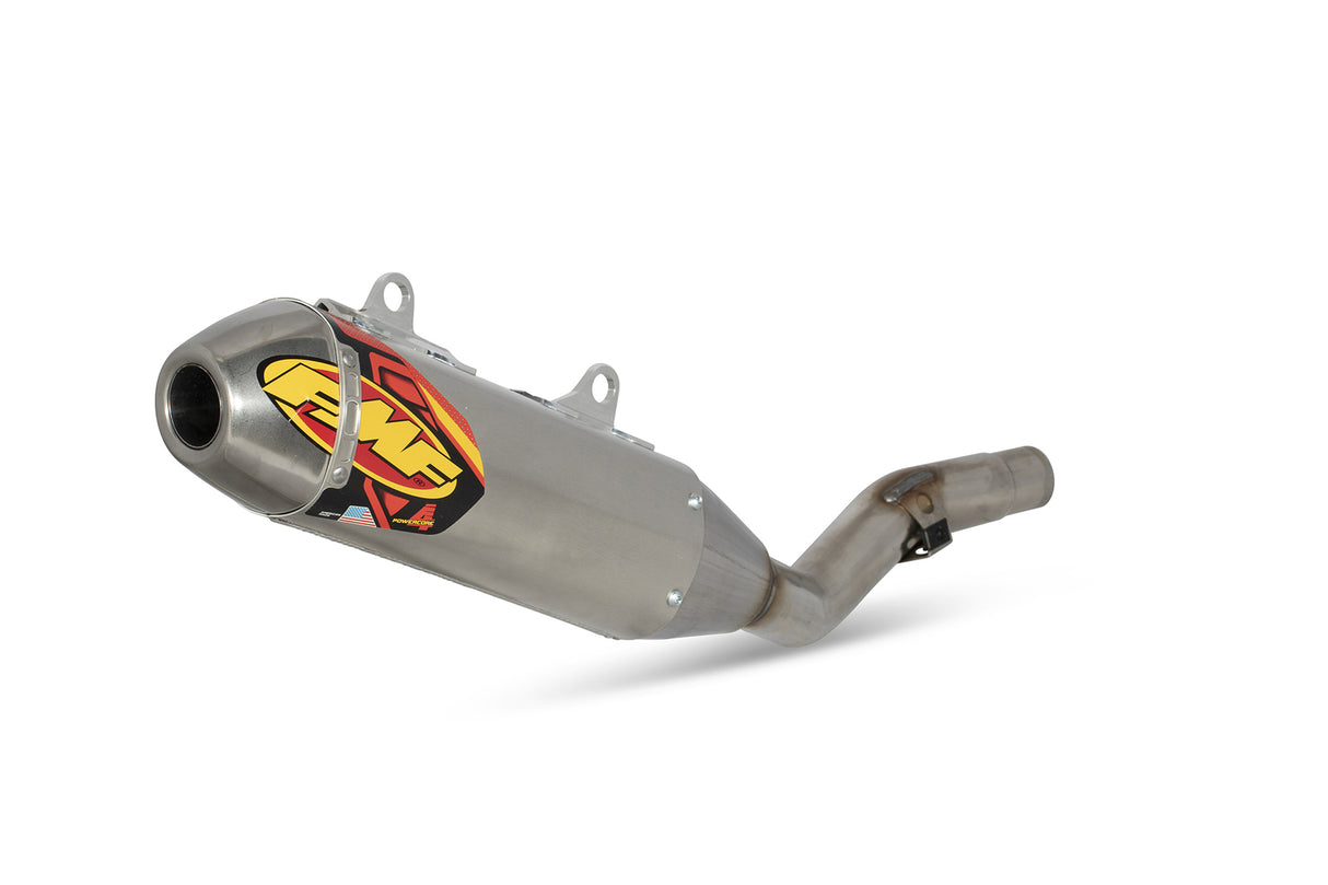 FMF Racing Powercore 4 Hex Aluminum Slip-On Muffler w/Stainless End Cap for Beta RR 350/390/400/430/450/480/498/520 10-18