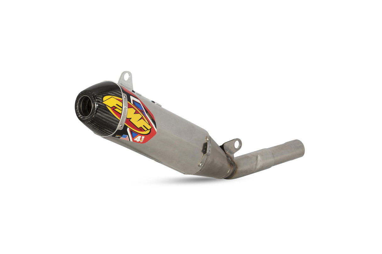 FMF Racing Factory 4.1 RCT Aluminum Slip-On Muffler w/Carbon End Cap for Yamaha YZ450F 14-17/YZ450FX/WR450F 16-18