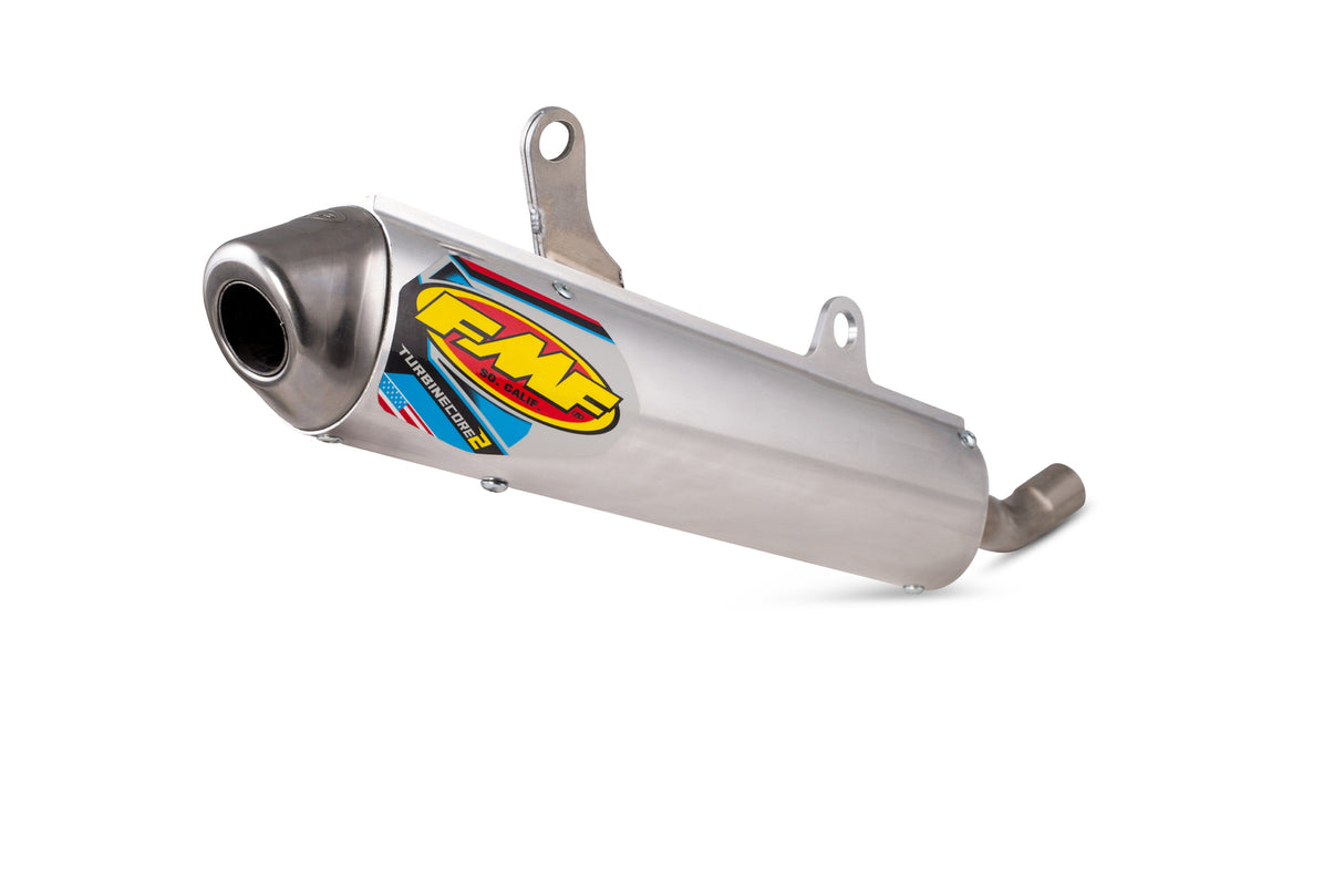 FMF Racing Turbinecore 2 Aluminum Muffler w/Stainless End Cap for Yamaha YZ250X 16-24