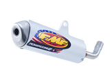 FMF Racing Powercore 2 Aluminum Muffler w/Stainless End Cap for KTM 65SX 16-23/Husqvarna TC65 17-23/Gas Gas MC65 21-23