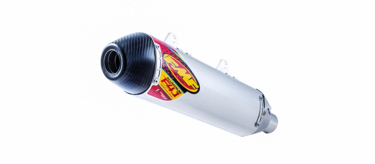 FMF Racing Factory 4.1 RCT Aluminum Slip-On Muffler w/Carbon End Cap for KTM 250-500 15-19/Husqvarna 250-501 16-19