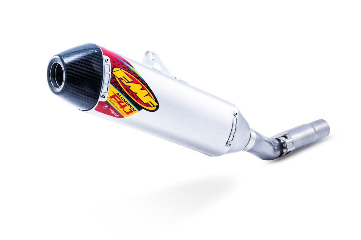 FMF Racing Factory 4.1 RCT Aluminum Slip-On Muffler w/Carbon End Cap for Kawasaki KX450F 16-18