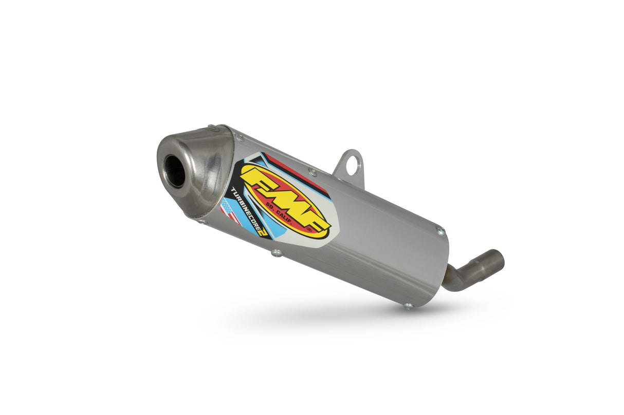 FMF Racing Turbinecore 2 Aluminum Muffler w/Stainless End Cap for KTM/Husqvarna 17-19 Models