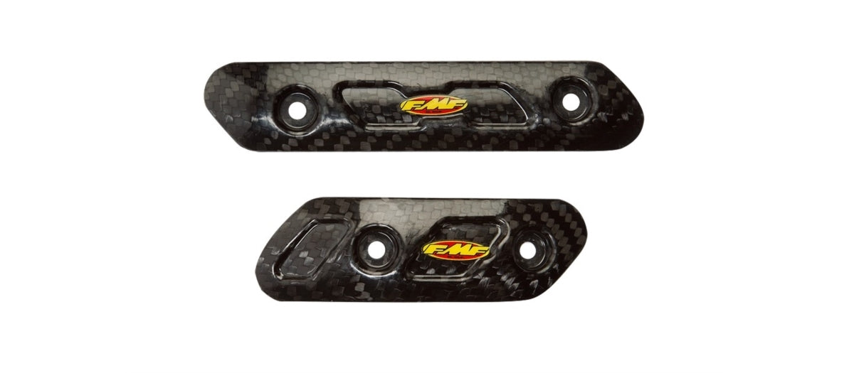 FMF Racing Carbon Heat Shields for Yamaha YZ250F 14-18/YZ450F 14-17/YZ250FX/WR250F 15-18/YZ450FX/WR450F 16-18