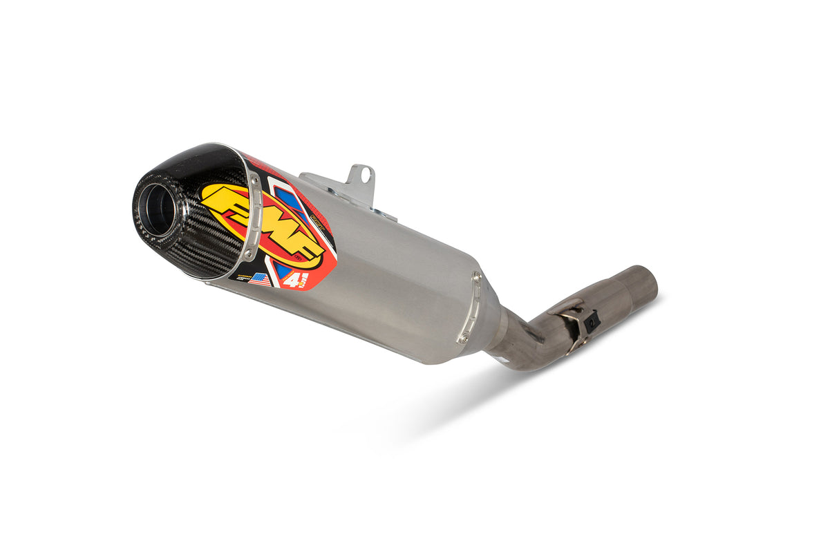 FMF Racing Factory 4.1 RCT Aluminum Slip-On Muffler w/Carbon End Cap for KTM 19-22/Husqvarna 19-22/Gas Gas 21-23 Models