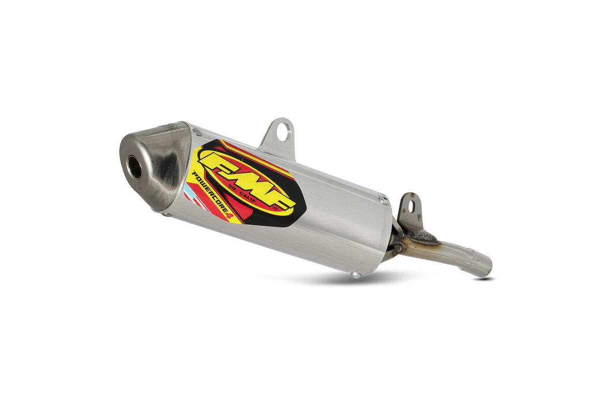 FMF Racing Mini Powercore 4 Aluminum Slip-On Muffler w/Stainless Hi-Flo Header Pipe for Honda CRF110F 19-24