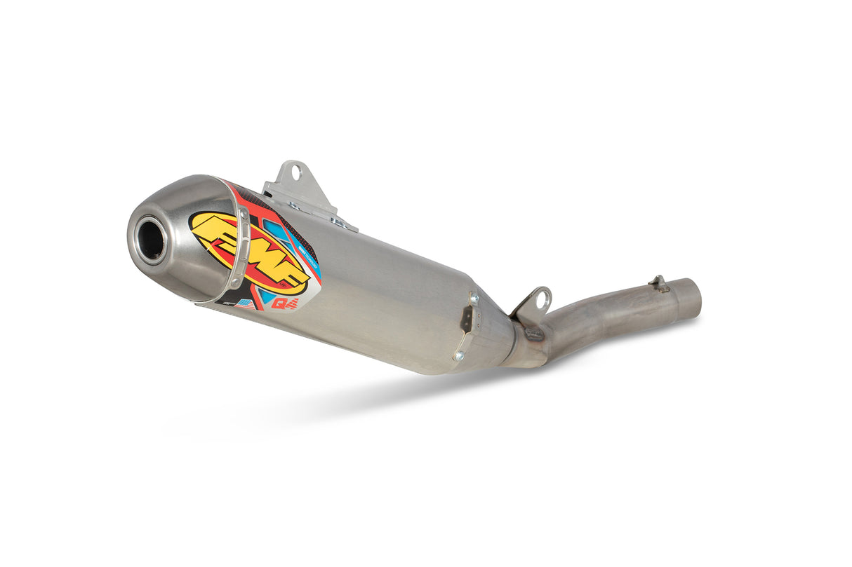 FMF Racing Q4 Hex Aluminum Slip-On Muffler w/Stainless End Cap for Beta 350RR/390RR/430RR/480RR 20-25