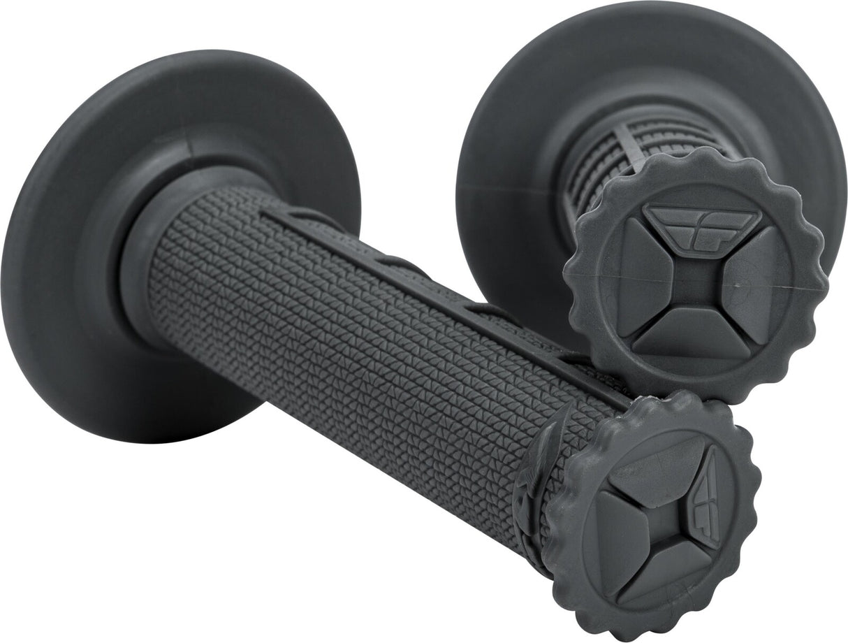 FLY Control Half Waffle Grips Dark Grey