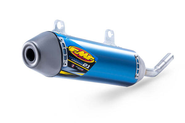 FMF Racing Powercore 2.1 Titanium Muffler for Yamaha Yamaha YZ125 22-24/YZ125X 23-24