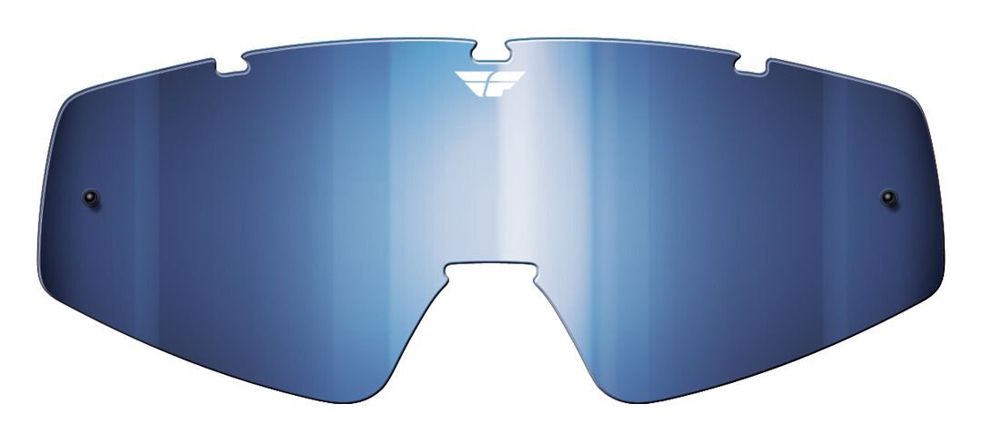 FLY Replacement Chrome Blue Lens for Zone/Focus Goggles