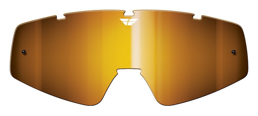 FLY Replacement Chrome Amber Lens for Zone/Focus Goggles