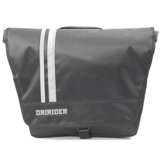 DriRider Black Messenger Bag