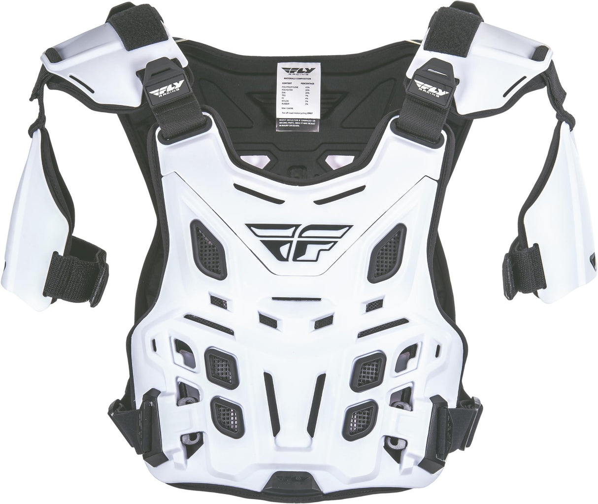 FLY 2023 Revel Roost White Offroad Guards