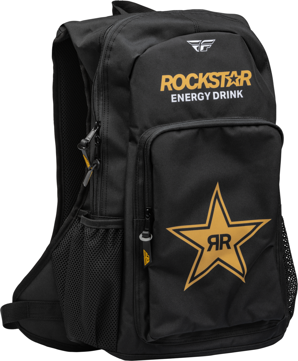 FLY 2023 Rockstar Black/Gold Jump Pack