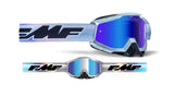 FMF Vision Powerbomb Goggles Afterburn w/Mirror Blue Lens