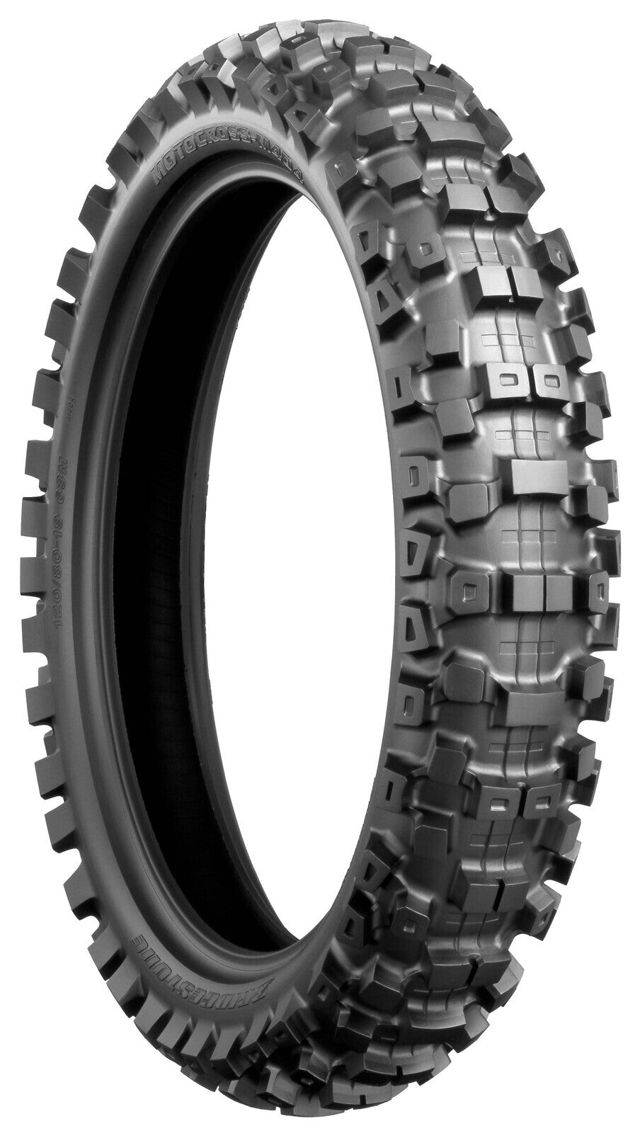 Bridgestone M404 Medium Rear Tyre 80/100-12 41M Tube Type