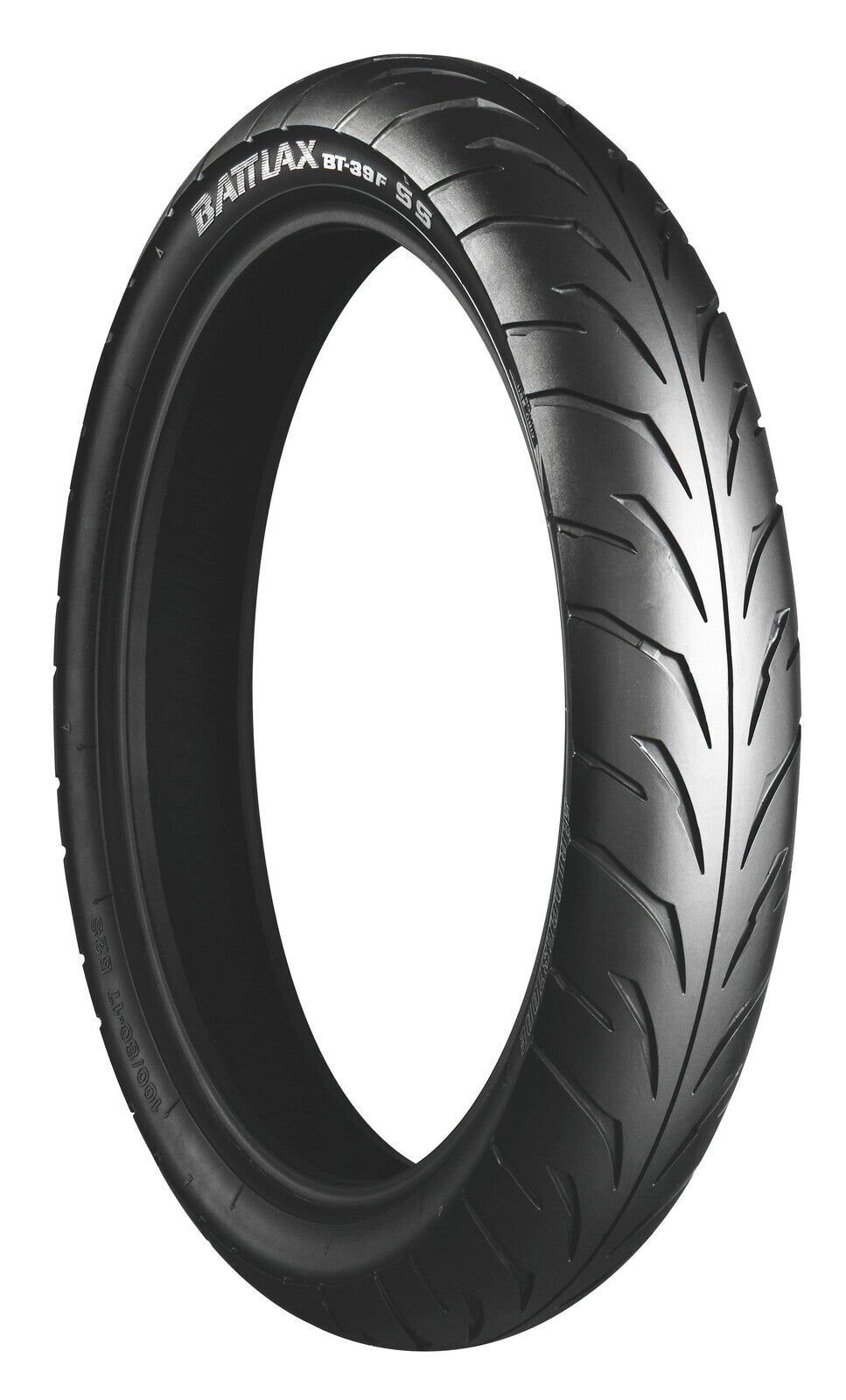 Bridgestone Battlax BT-39 Bias Front Tyre 100/80-17 M/C 52H Tubeless