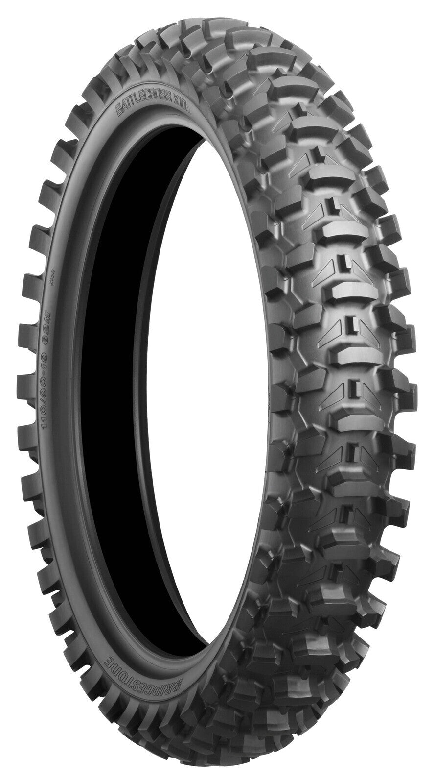 Bridgestone Battlecross X10 Mud/Sand Rear Tyre 100/90-19 57M Tube Type