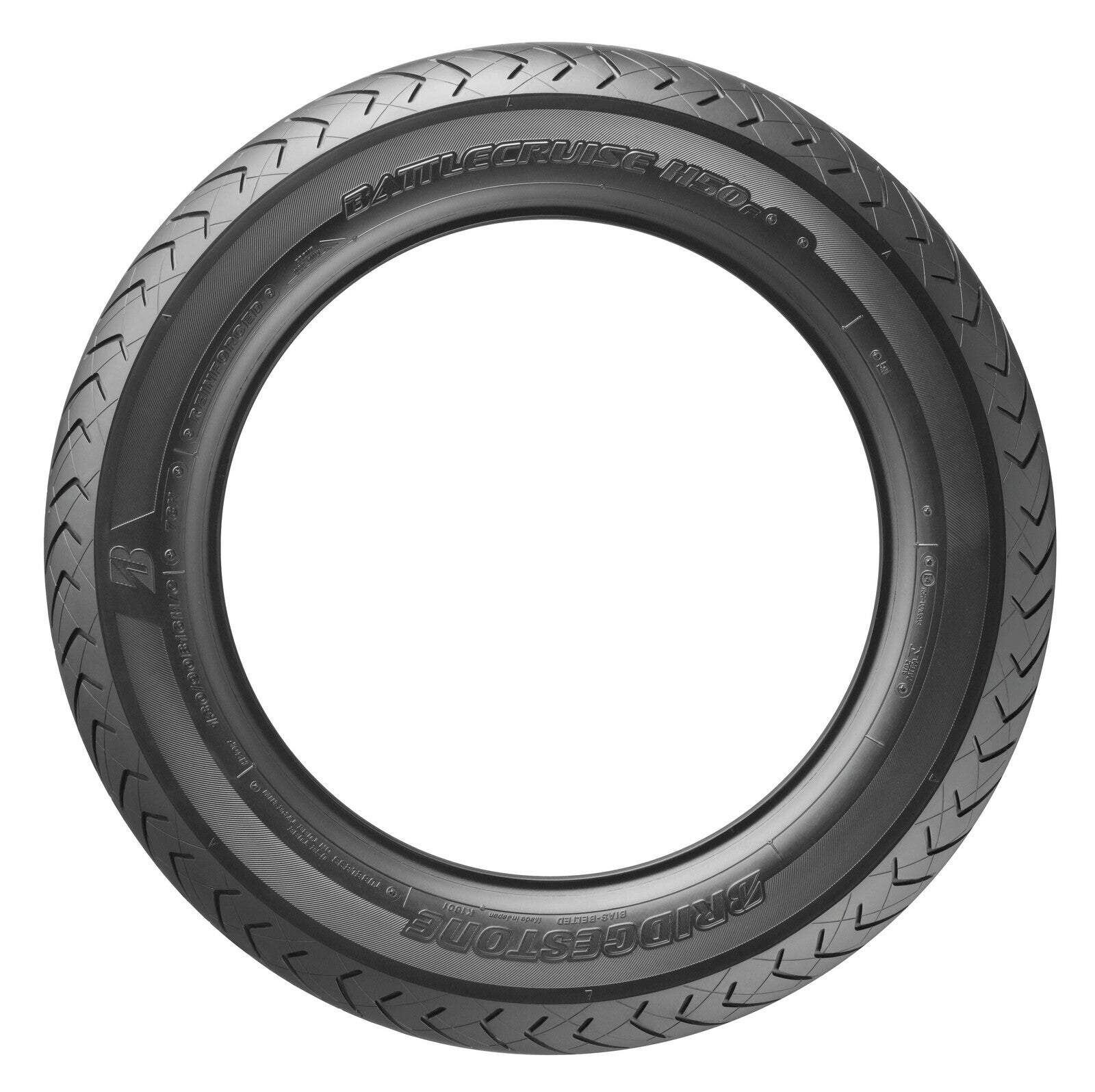 パーツ BRIDGESTONE BATTLECRUISE 180/55B18m\c Bridgestone Battlecruise H50 Bias Rear Tyre 180/55 B-18 M/C 80H