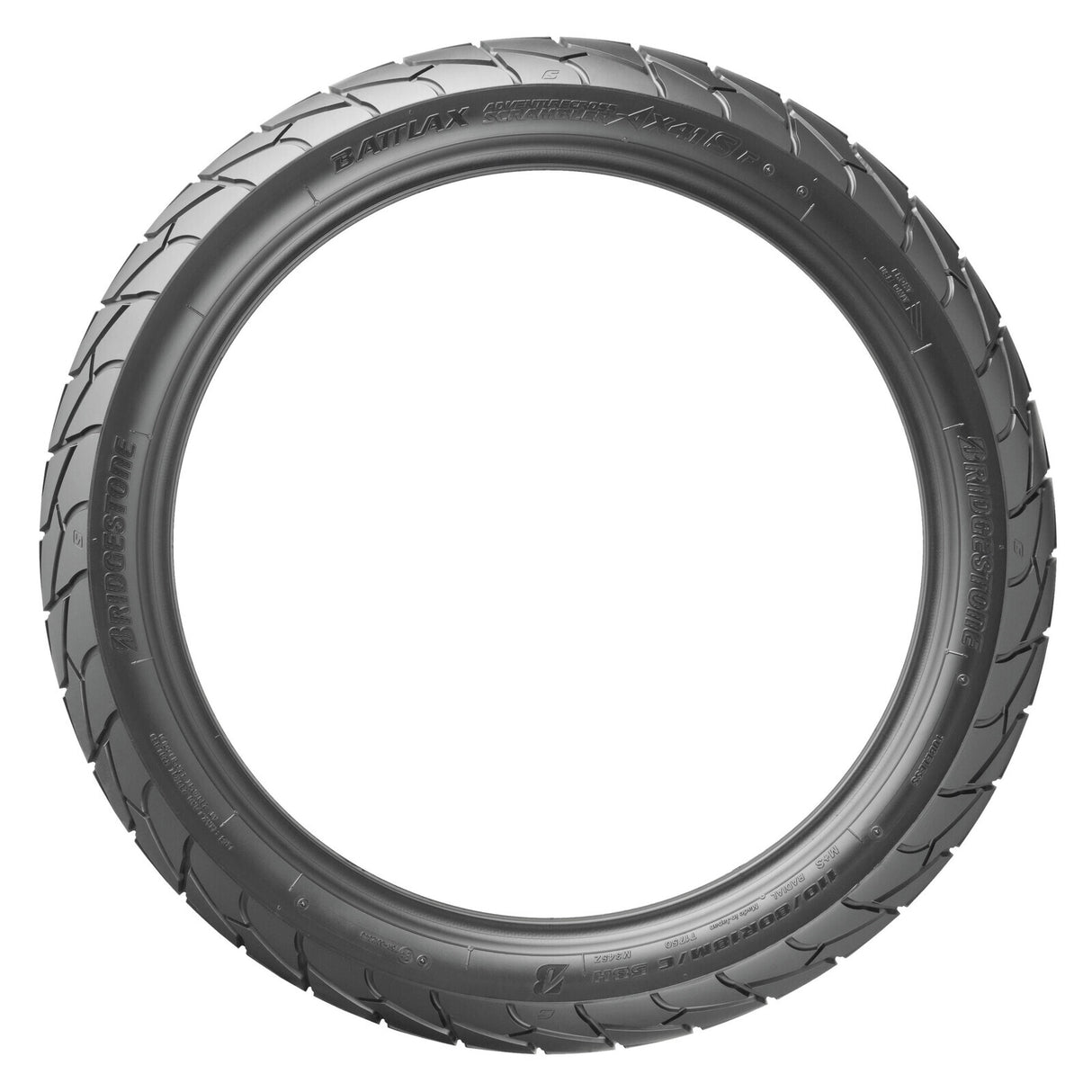 Bridgestone Battlax Adventurecross Scrambler AX41S Bias Front Tyre 130/80-17 M/C 65H Tubeless