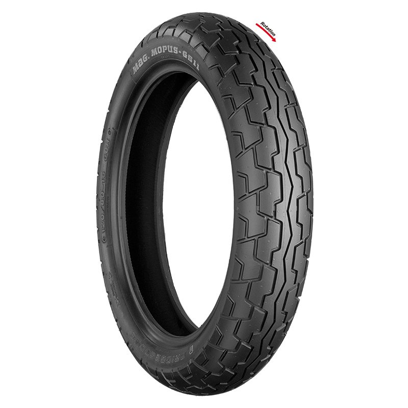 Bridgestone MAG Mopus G511 Front Tyre 275-18 42P Tube Type