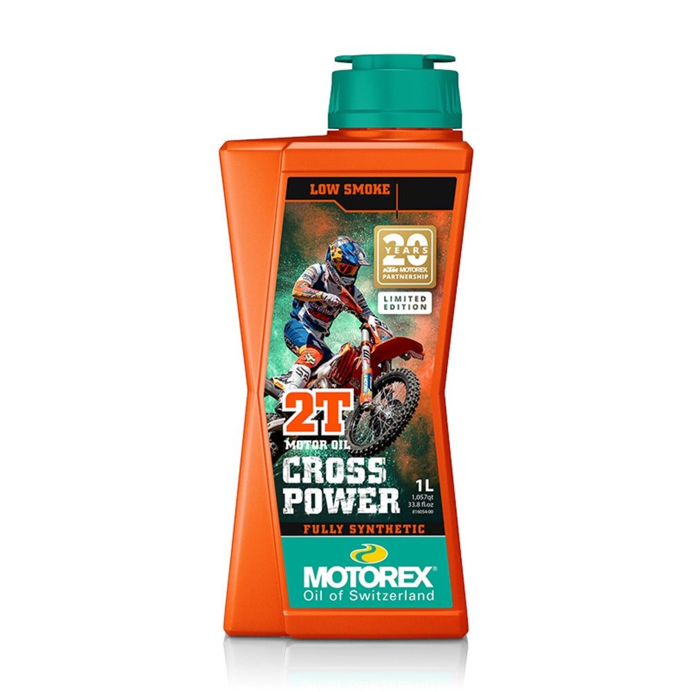 Motorex Cross Power 2T Engine Oil 1L (KTM Group 20 Year Special Edition)