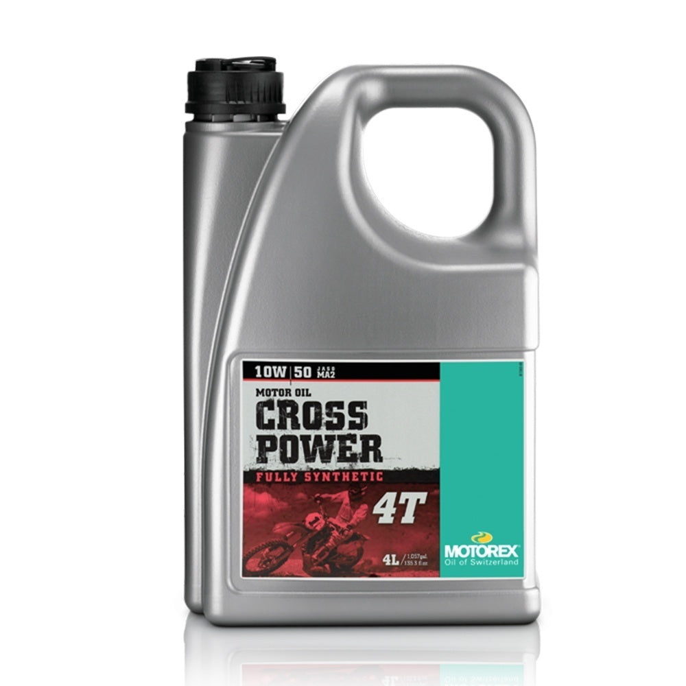 Motorex Cross Power 4T SAE 10W/50 MA2 Engine Oil 4L