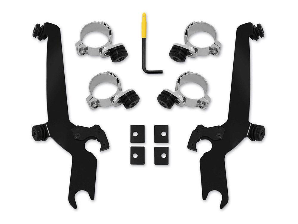 Memphis Shades MEM-MEB2031 Windshield Mount Kit for Honda CMX/Rebel 500cc 17-Up