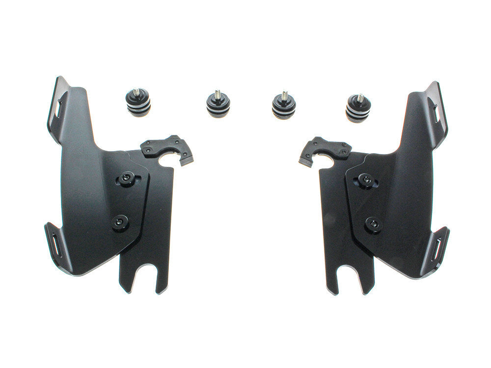 Memphis Shades MEM-MEB2071 Black Batwing Fairing Trigger-Lock Mounting Hardware for Indian Cruiser Chief Bobber/Chief Bobber Dark Horse 22-Up