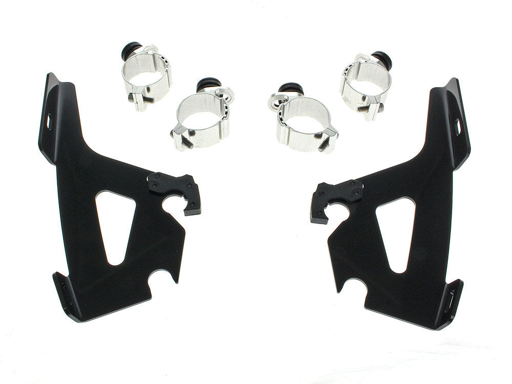 Memphis Shades MEM-MEB2075 Black Batwing Fairing Trigger-Lock Mounting Hardware for Indian Cruiser Chief/Chief Dark Horse 22-Up