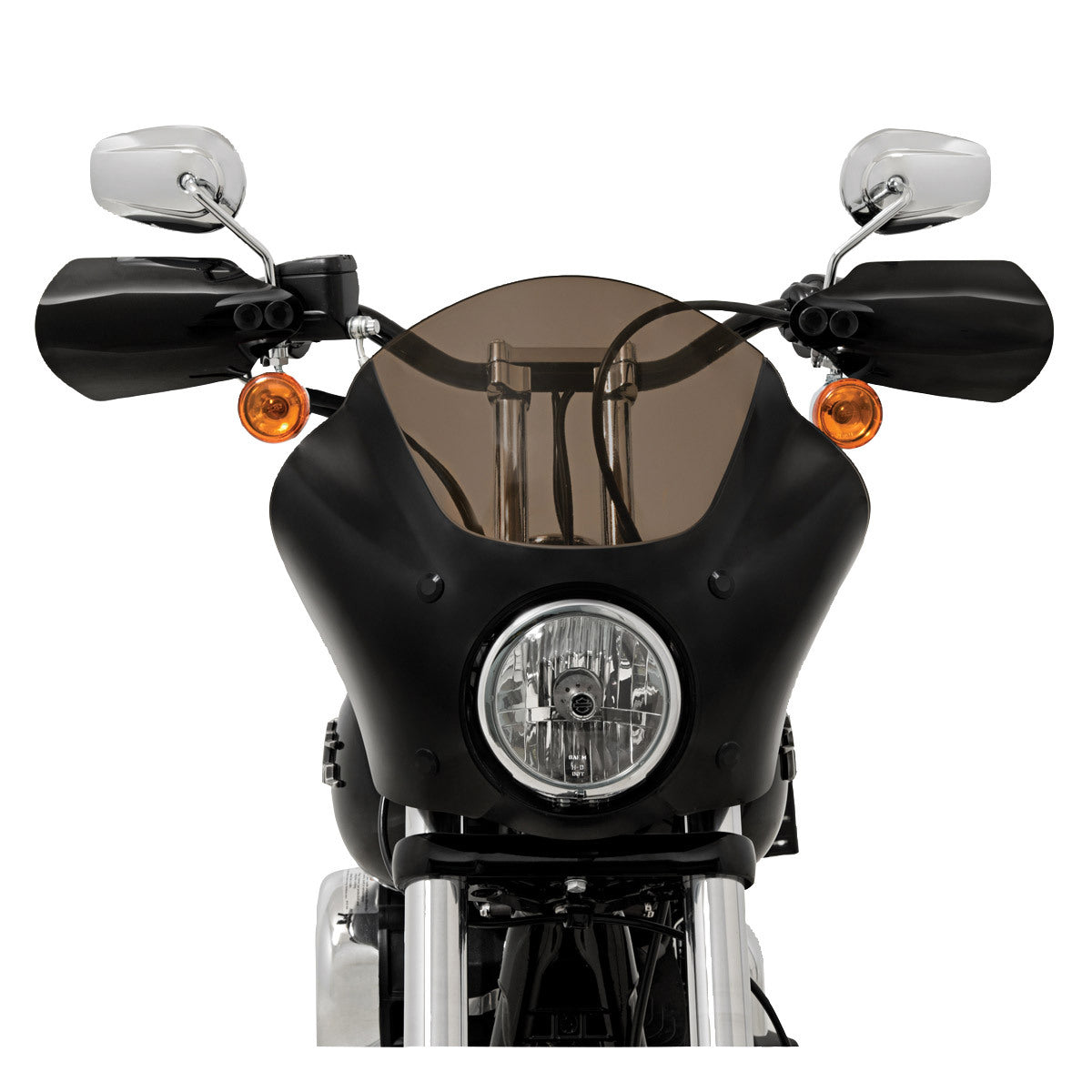Memphis Shades MEM-MEB7215 Handguards Black for Softail 96-14/Dyna