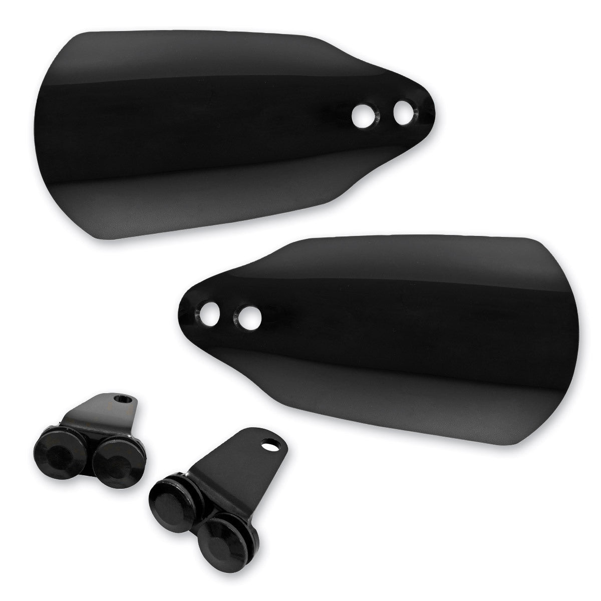Memphis Shades MEM-MEB7215 Handguards Black for Softail 96-14/Dyna