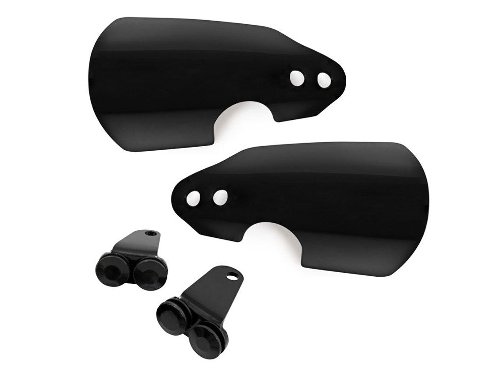 Memphis Shades MEM-MEB7221 Handguards Black for Harley-Davidson