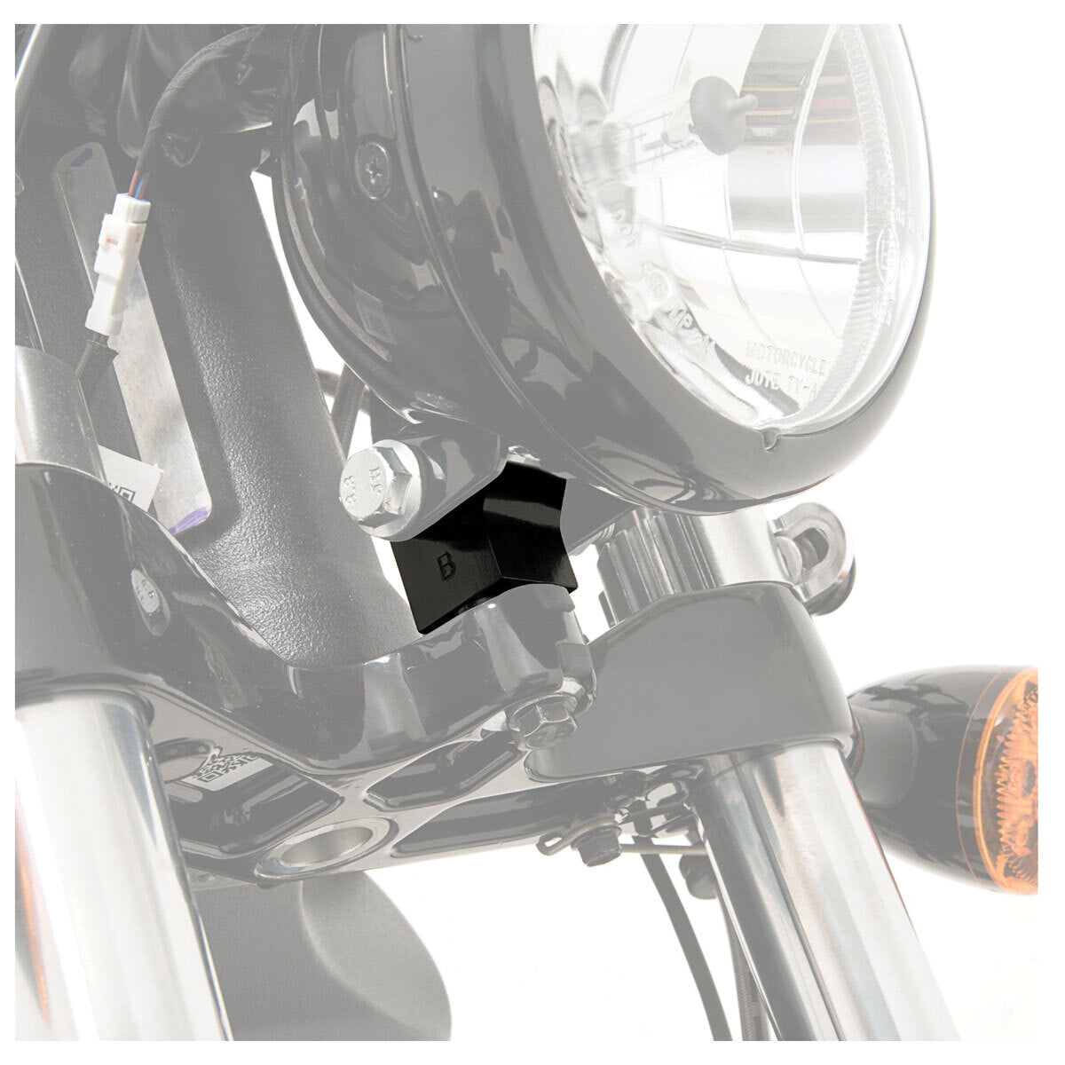 Memphis Shades MEM-MEB9890 Headlight Extension Block for Scout/Scout-Sixty 15-Up w/Road Warrior Fairing