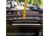 Memphis Shades MEM-MEP88010 2" Spoiler Windshield Dark Smoke for Harley-Davidson CVO Road Glide 23-Up/Road Glide 24-Up Models