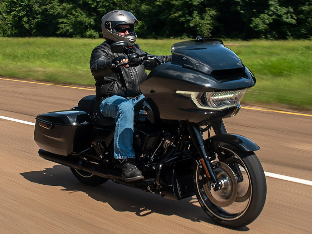 Memphis Shades MEM-MEP88410 6" Spoiler Windshield Dark Smoke for Harley-Davidson CVO Road Glide 23-Up/Road Glide 24-Up Models