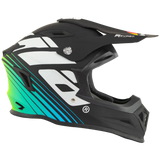 Thrila Miami Matte Black/Colour Burst Helmet